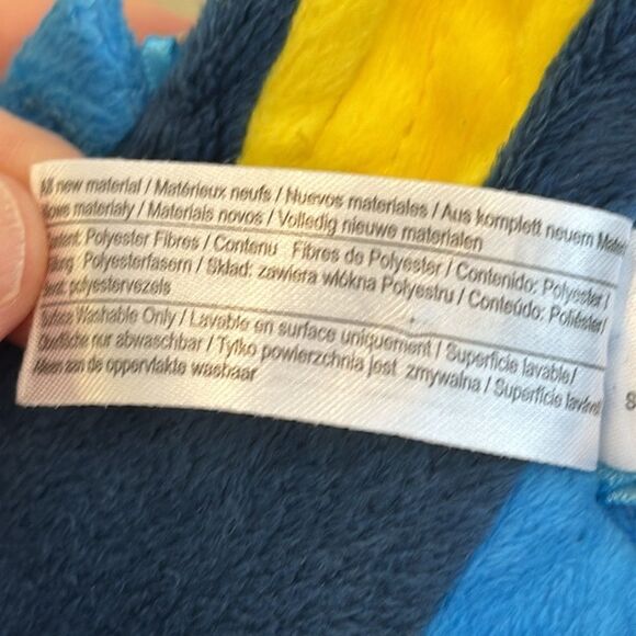 Bandai Finding Dory Talking Finding Neon Plush Stuffed Animal 12” Blue  Fish - Picture 7 of 7